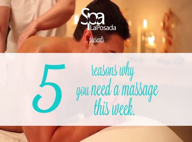 Five clear signs you need a massage